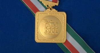 Złoty medal Przemysława Mroza zdobyty podczas IV Olimpiady Astronomii i Astrofizyki